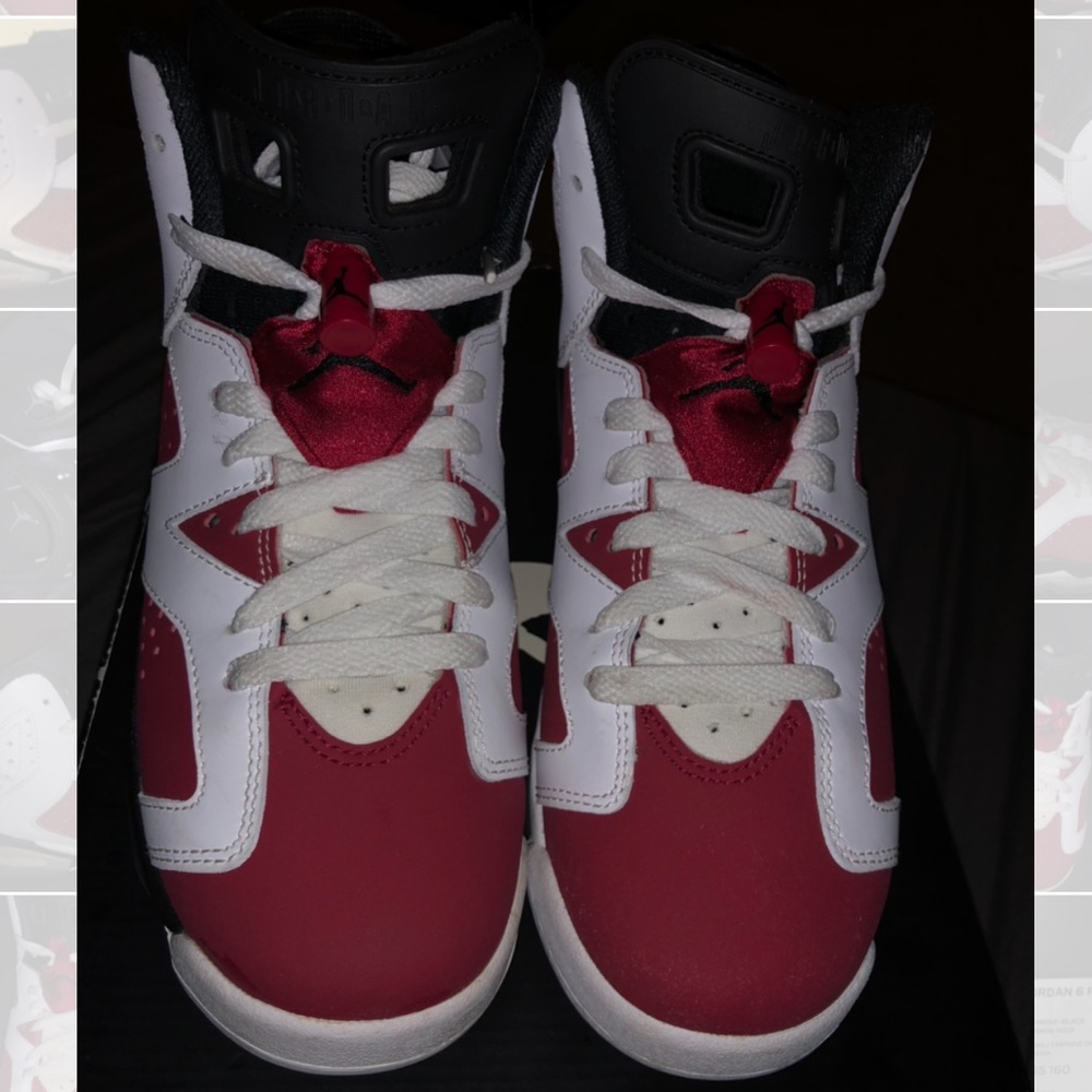 Air Jordan’s 6 RETRO (CARMINE)